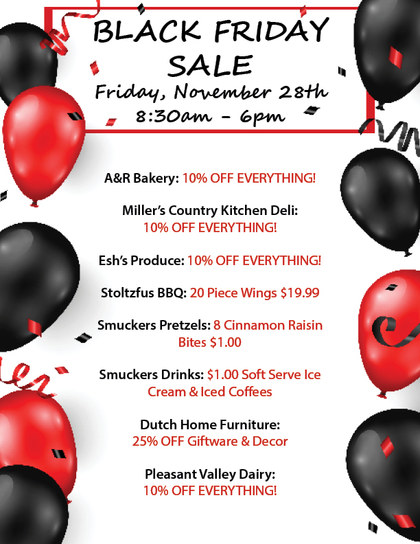 Black Friday Specials 2025