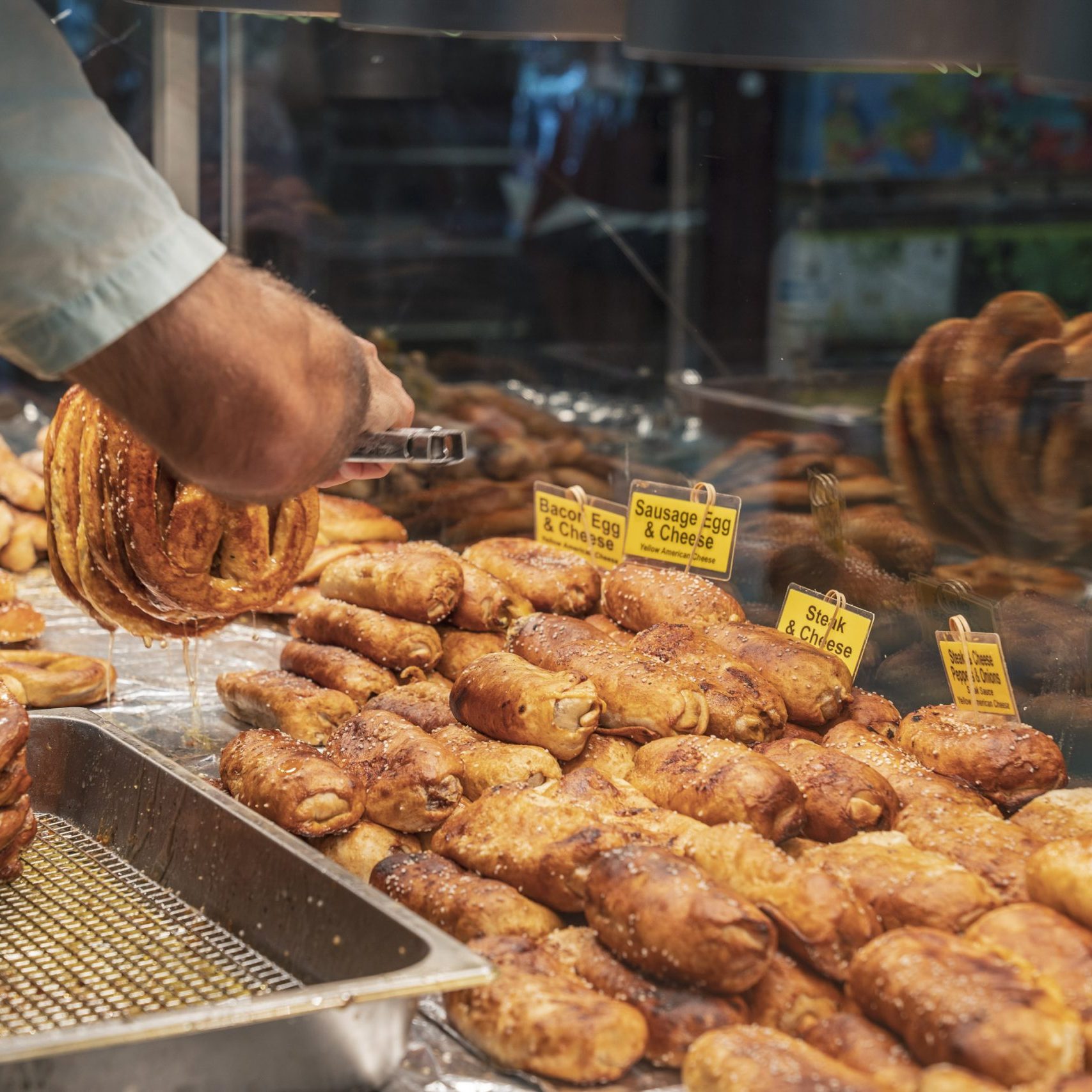 amish pretzels and pretzel logs
